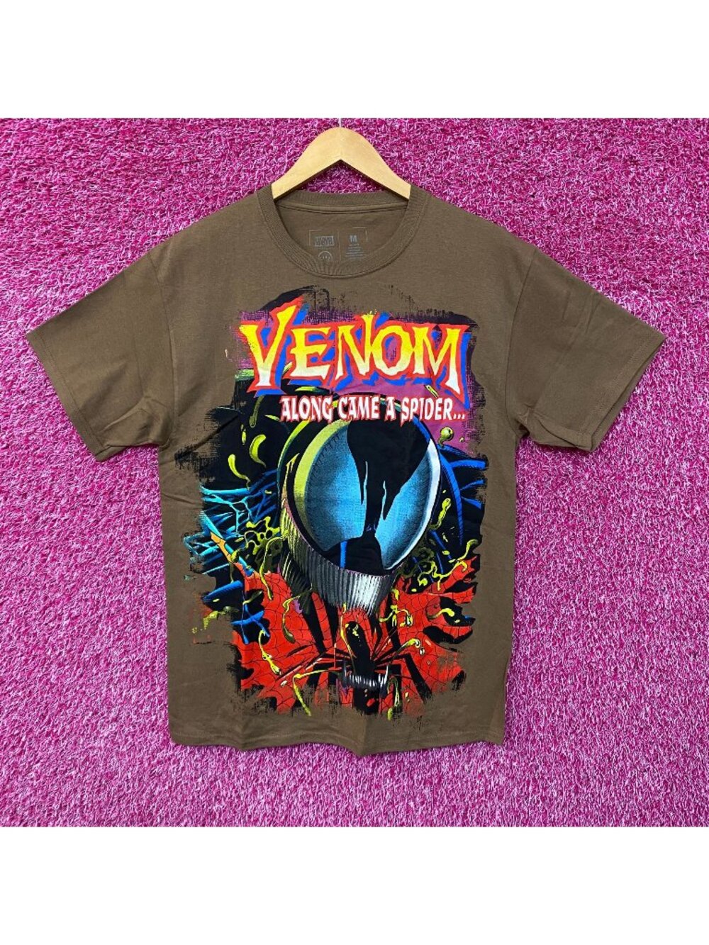 CVLA x Marvel Venom Along Came A Spider Tshirt size medium